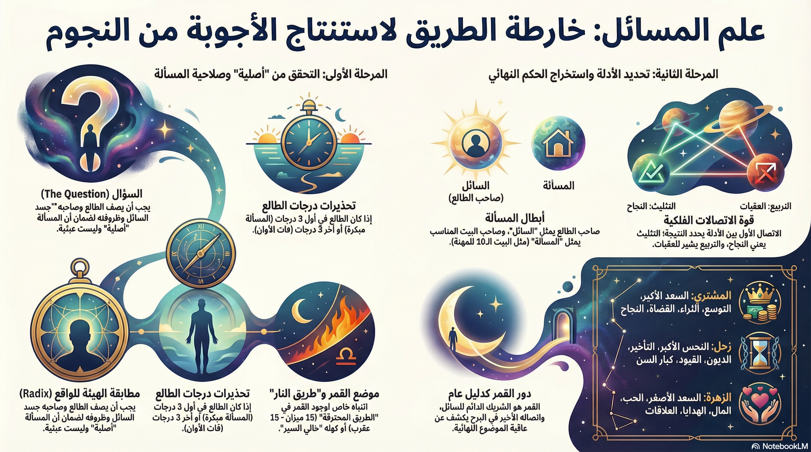 المسائل الساعية بسهولة وبساطة